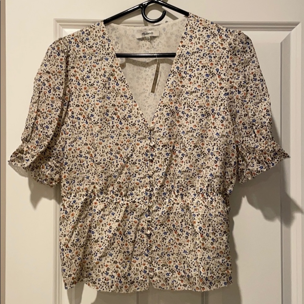 Medium Madewell Floral Top